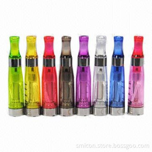CE4 Cartomizer, with 4-piece Long Wick, Clear Drip Tip from Original Manufacture, CE/RoHS/FCC Mark